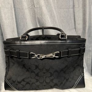 Black Coach bag, authentic